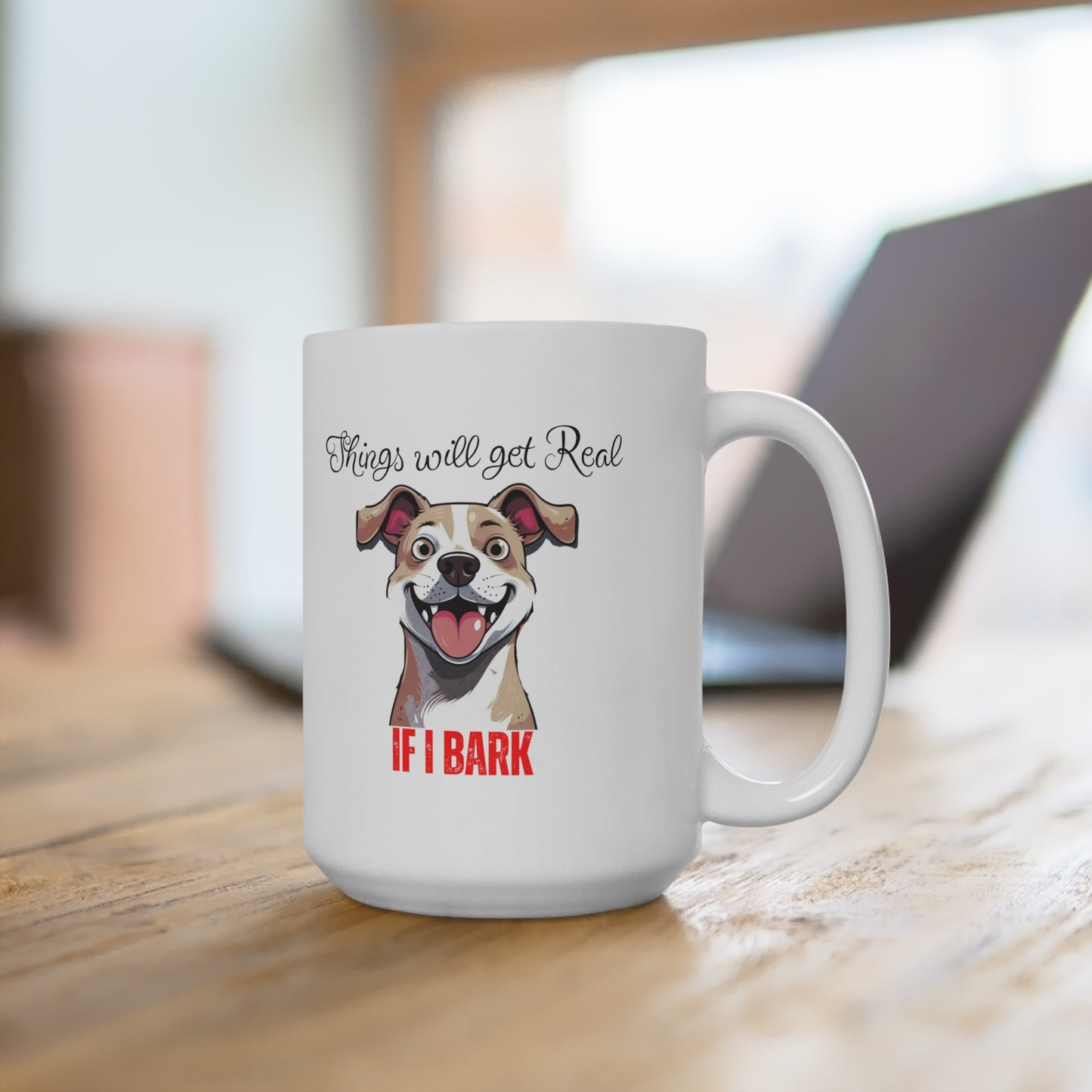 Dog Lover's Comical Mug Quote