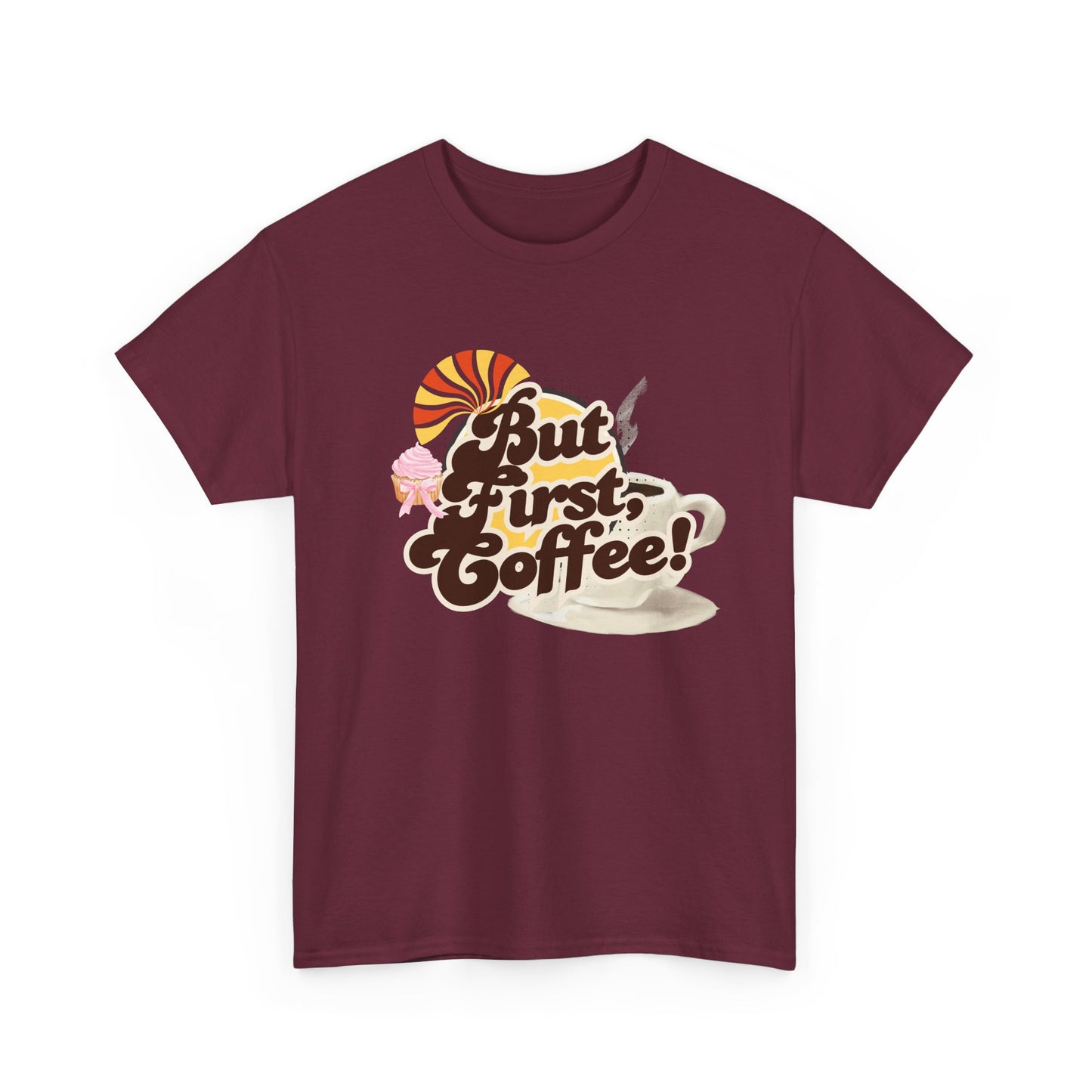 Coffee Lover Unisex Heavy Cotton Coffee T-Shirt,