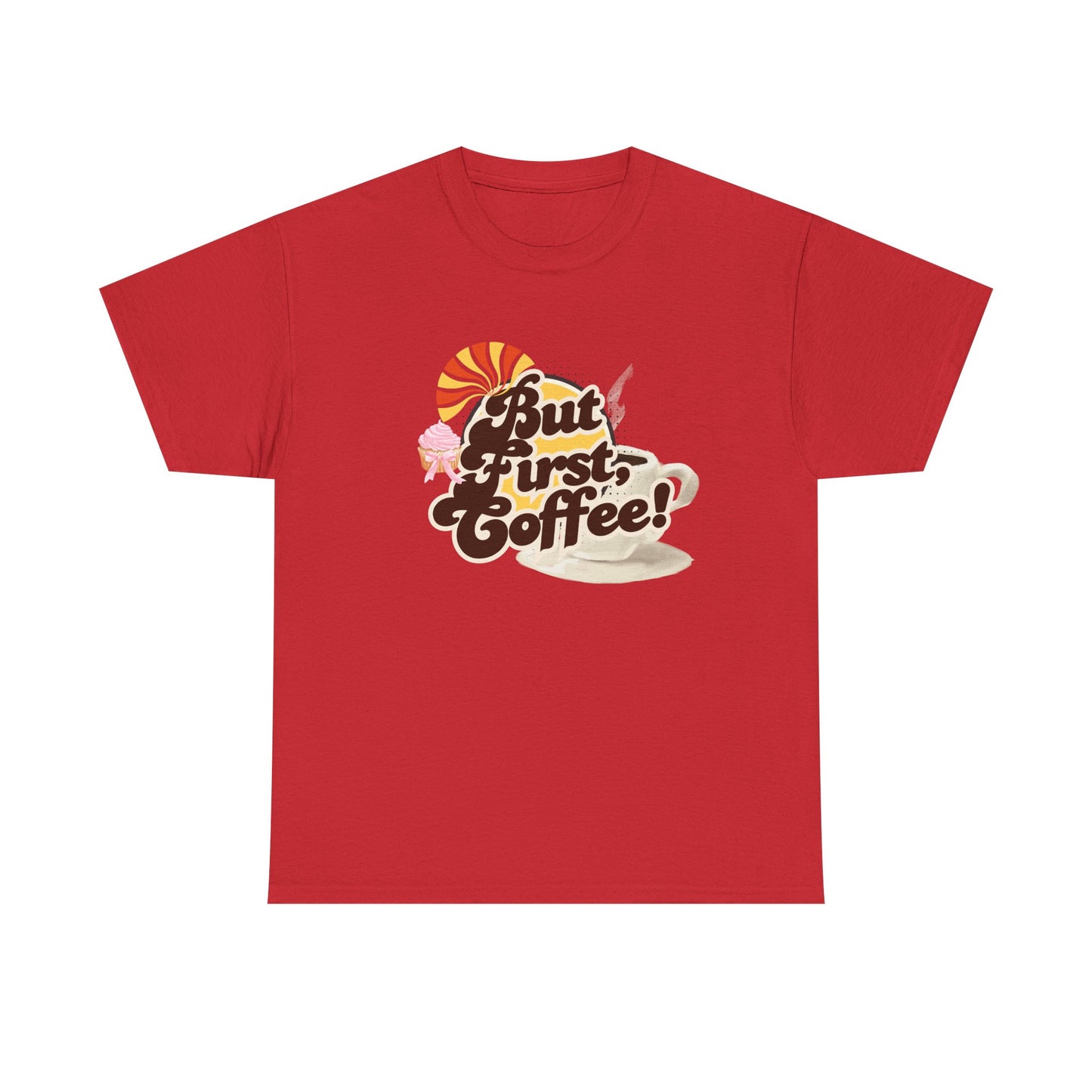 Coffee Lover Unisex Heavy Cotton Coffee T-Shirt,
