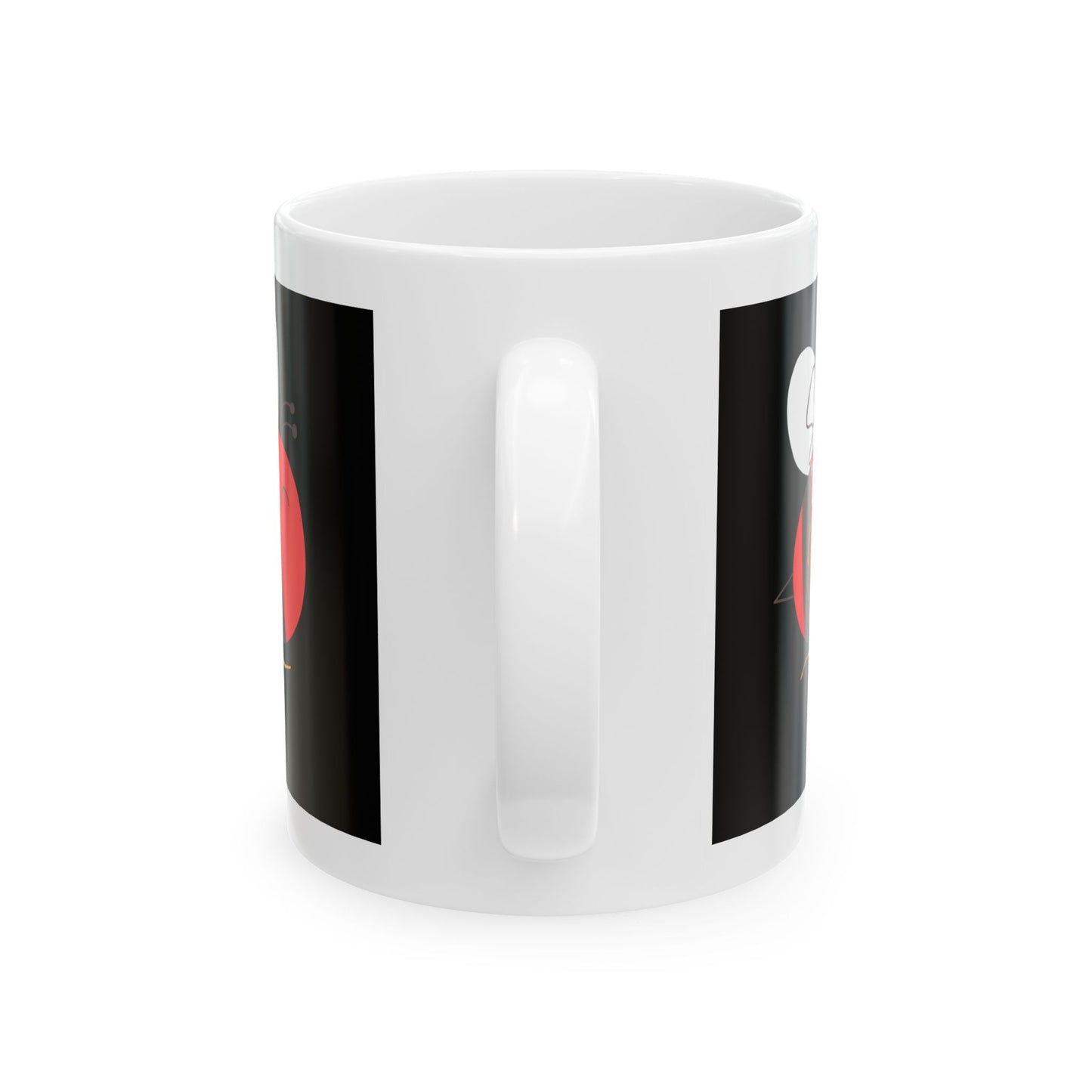 Stylish Graphic Mug, Perfect Gift for Coffee Lovers.