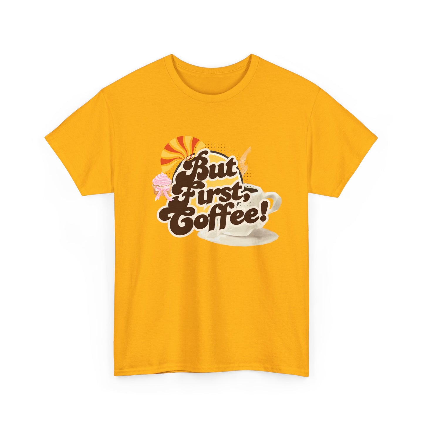 Coffee Lover Unisex Heavy Cotton Coffee T-Shirt,