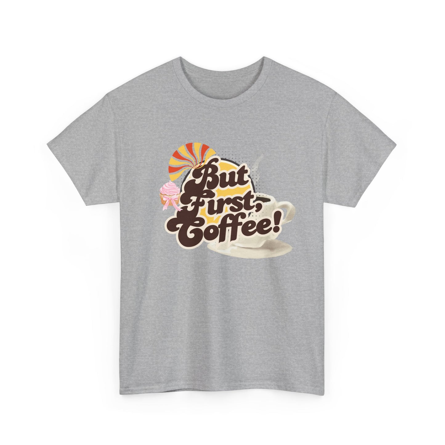 Coffee Lover Unisex Heavy Cotton Coffee T-Shirt,