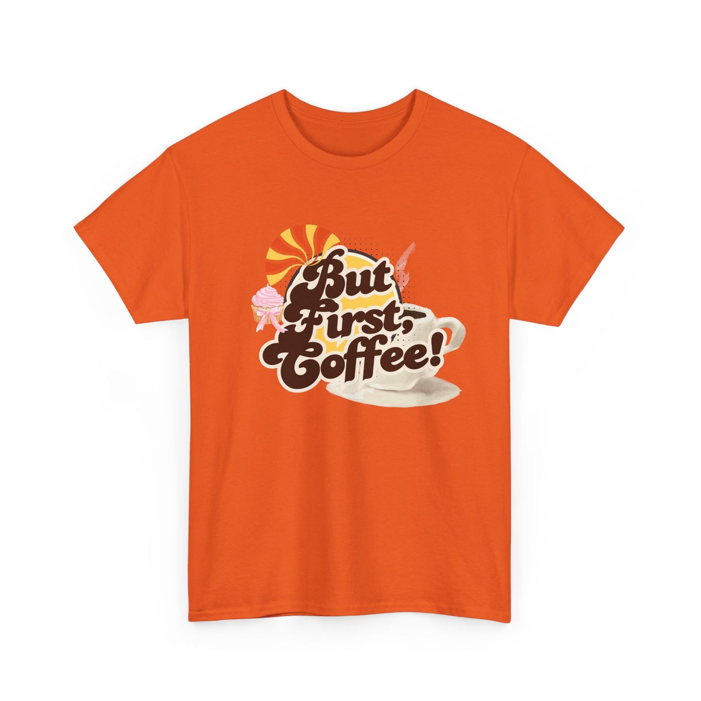 Coffee Lover Unisex Heavy Cotton Coffee T-Shirt,