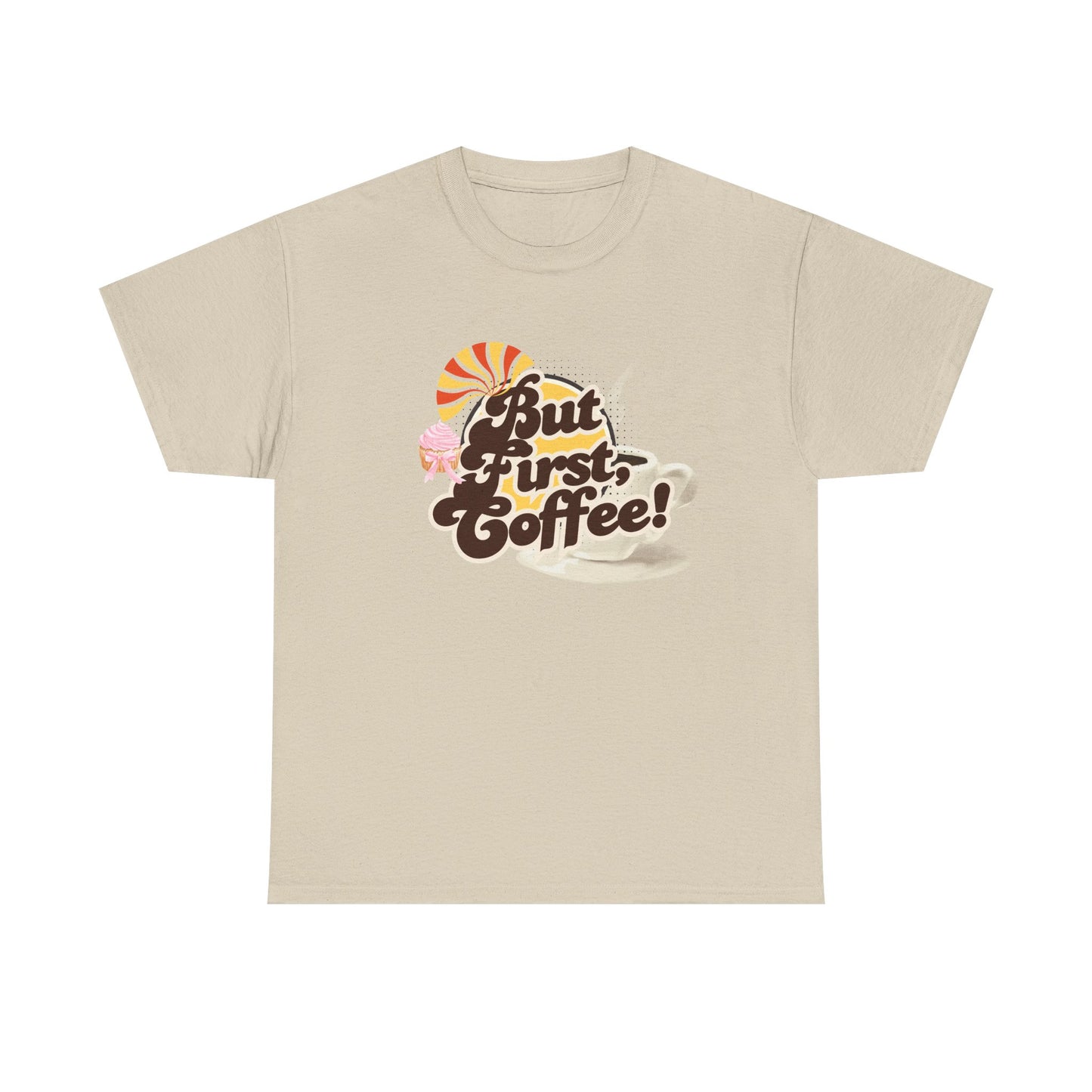 Coffee Lover Unisex Heavy Cotton Coffee T-Shirt,