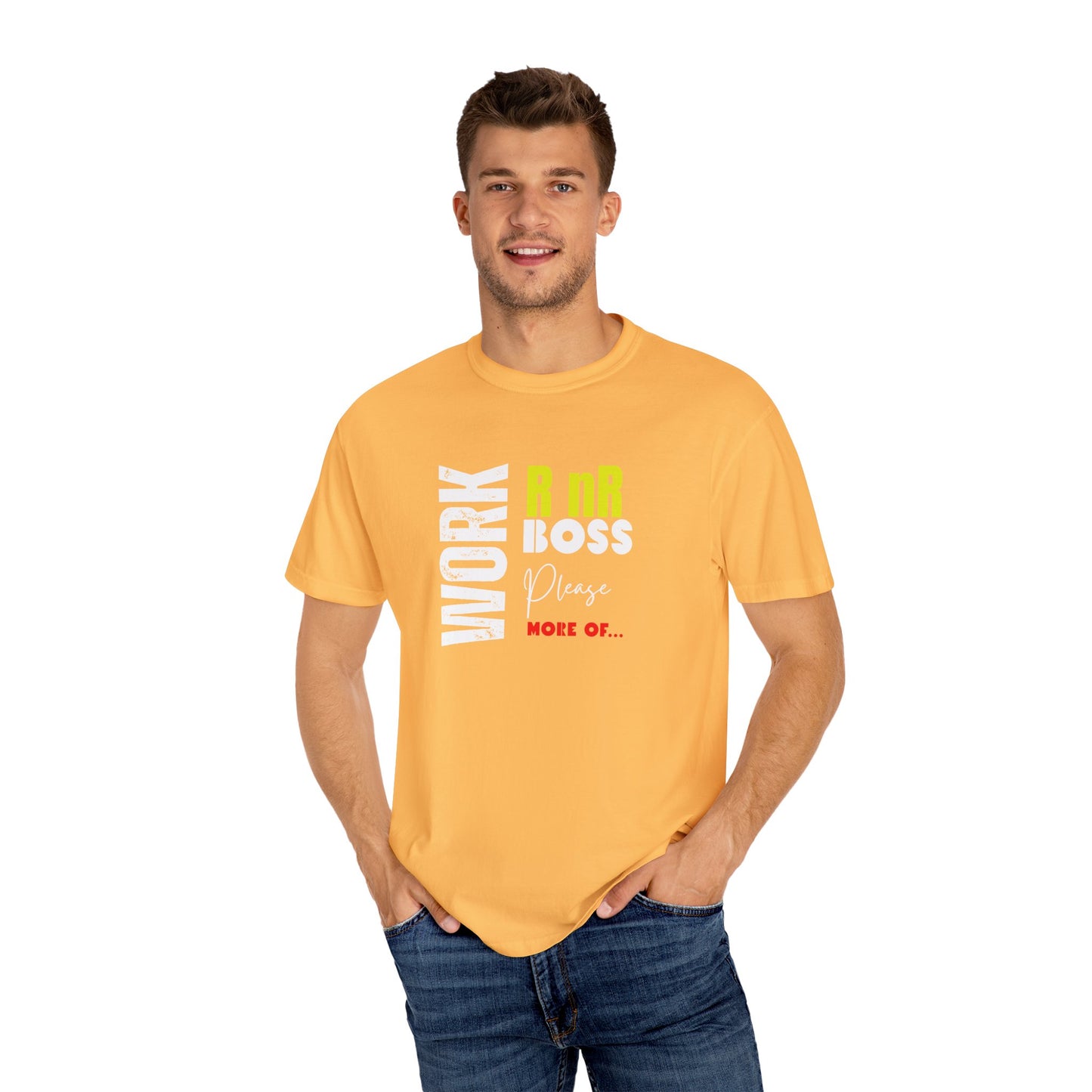 Work RnR Boss Unisex Fun Quote T-Shirt