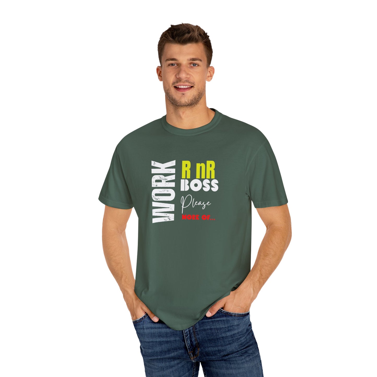 Work RnR Boss Unisex Fun Quote T-Shirt
