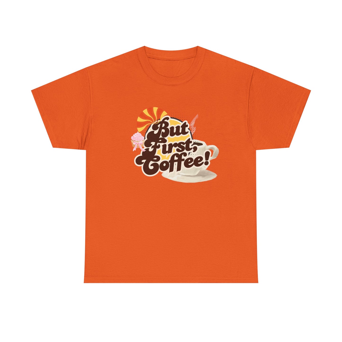 Coffee Lover Unisex Heavy Cotton Coffee T-Shirt,