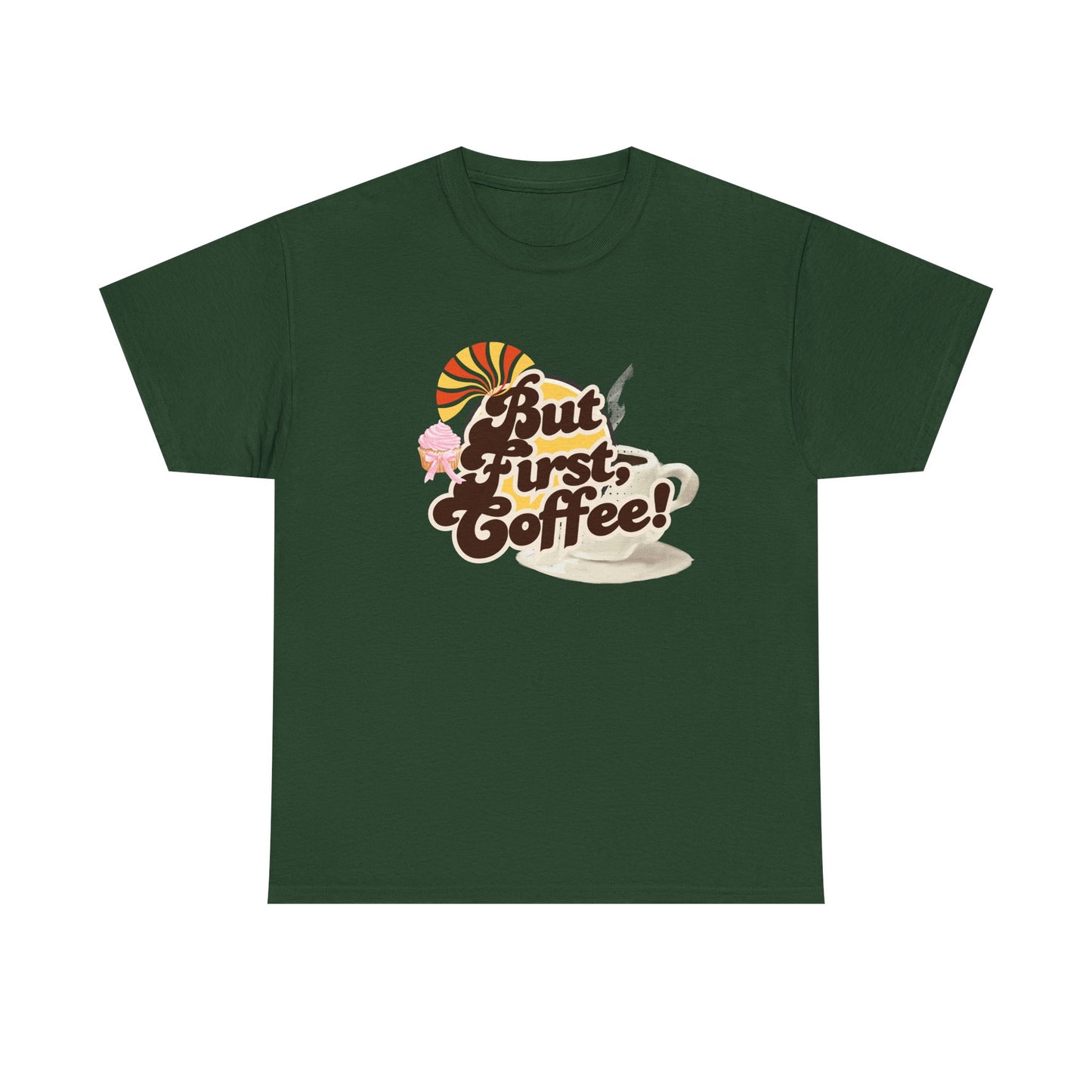 Coffee Lover Unisex Heavy Cotton Coffee T-Shirt,