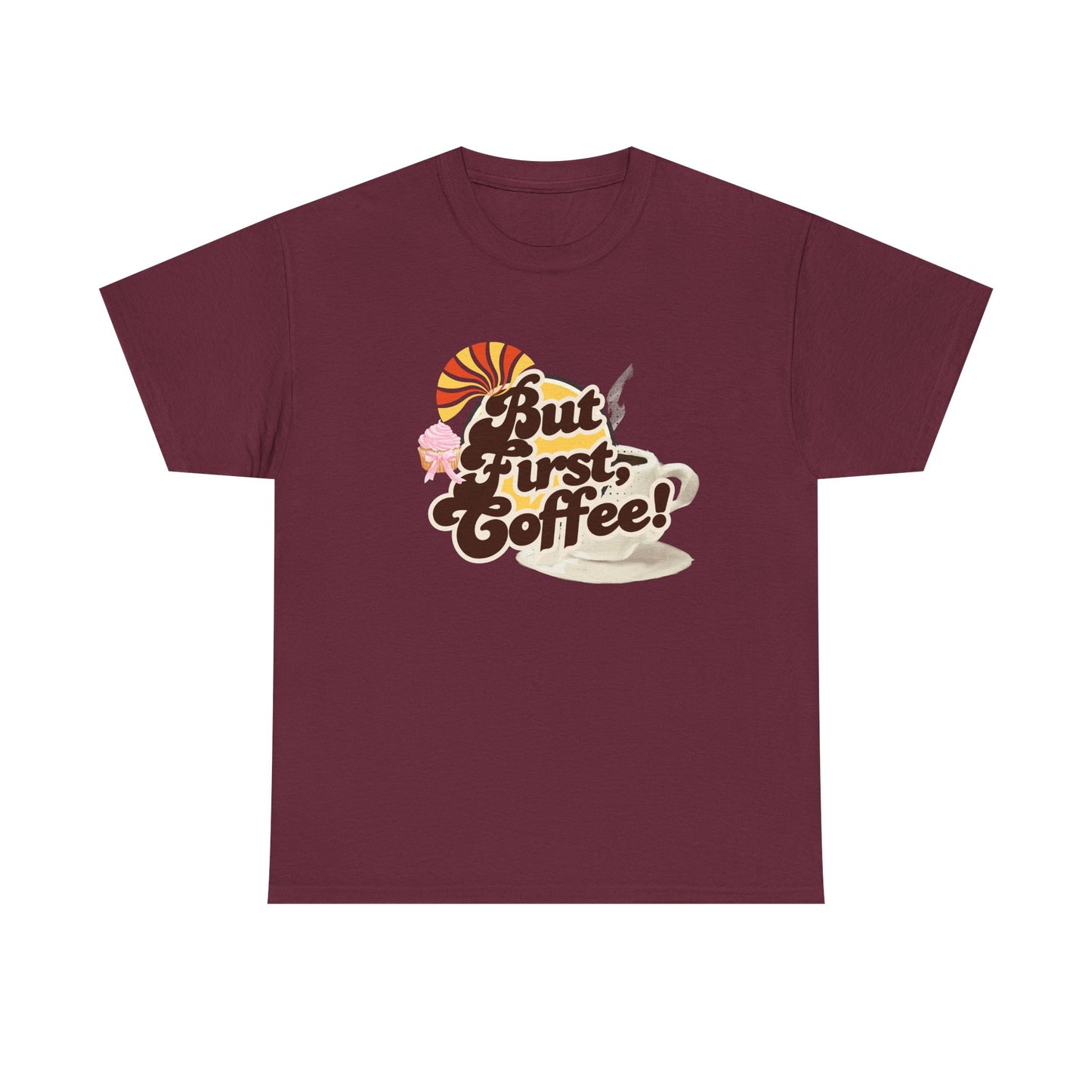 Coffee Lover Unisex Heavy Cotton Coffee T-Shirt,