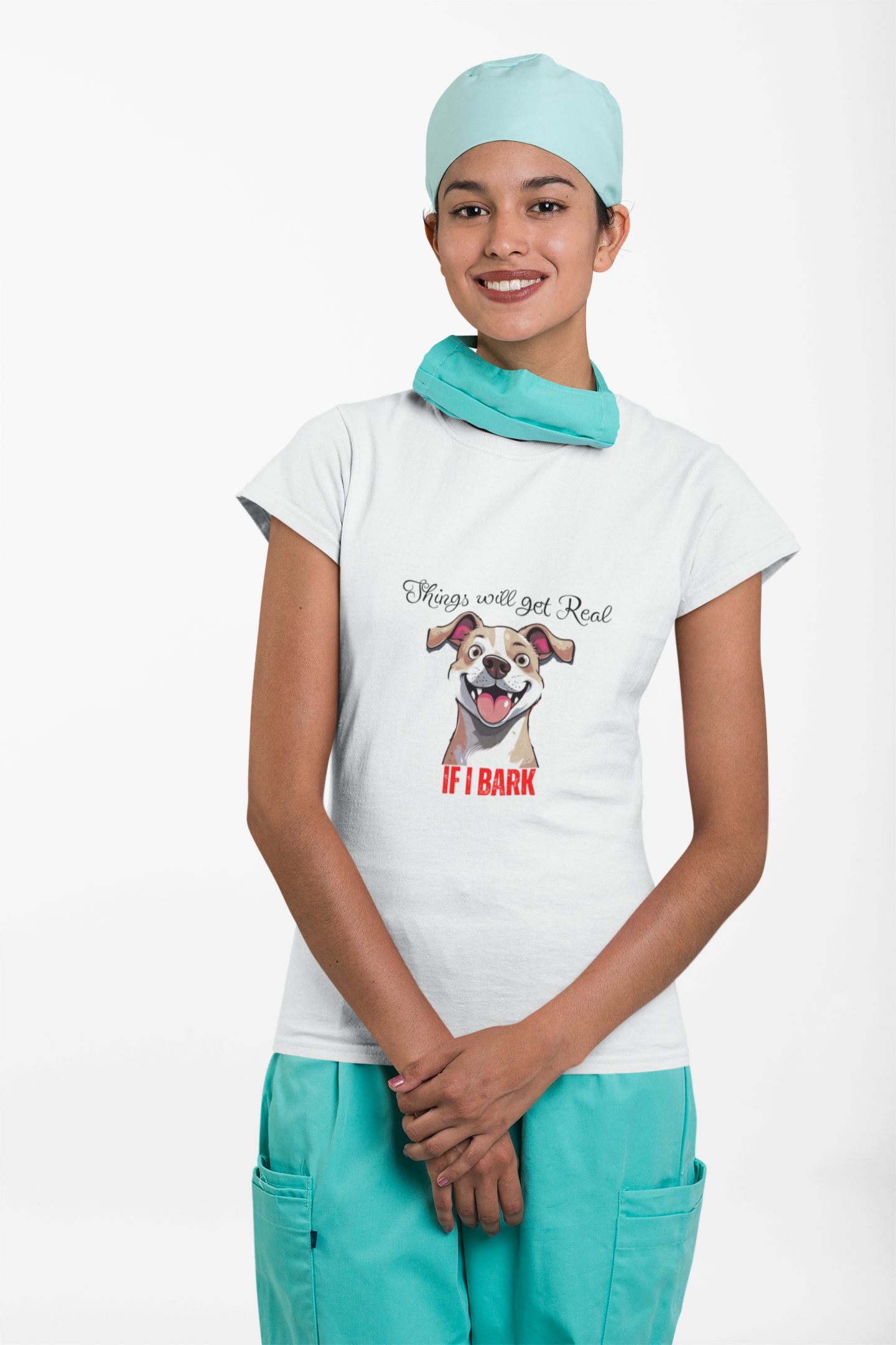 Humorous Dog Quote T-shirt,