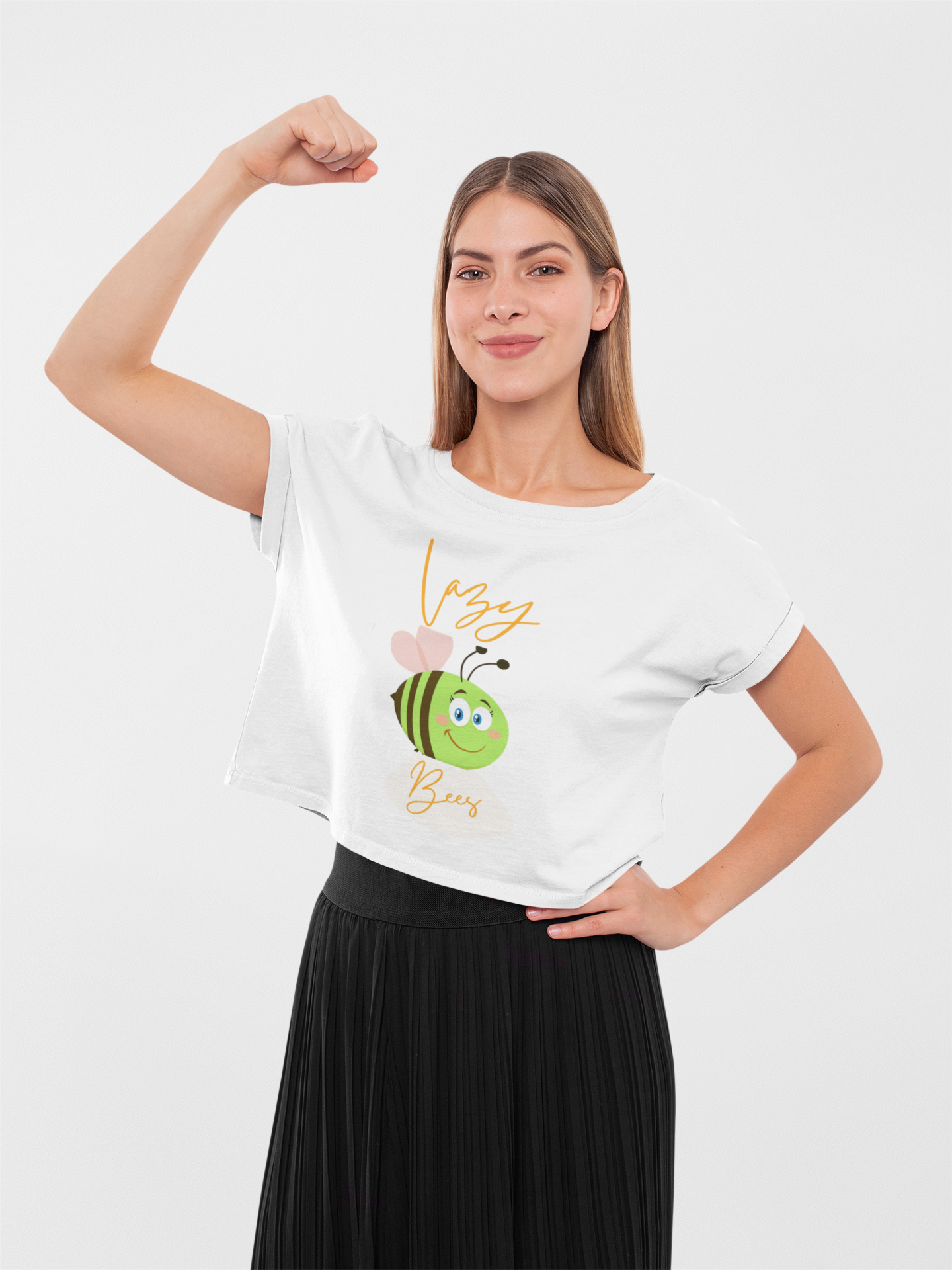 Lazy Bees Unisex Softstyle T-Shirt, Cute Bee Tee, Fun Graphic Shirt, Summer Wear, Gift for Bee Lovers