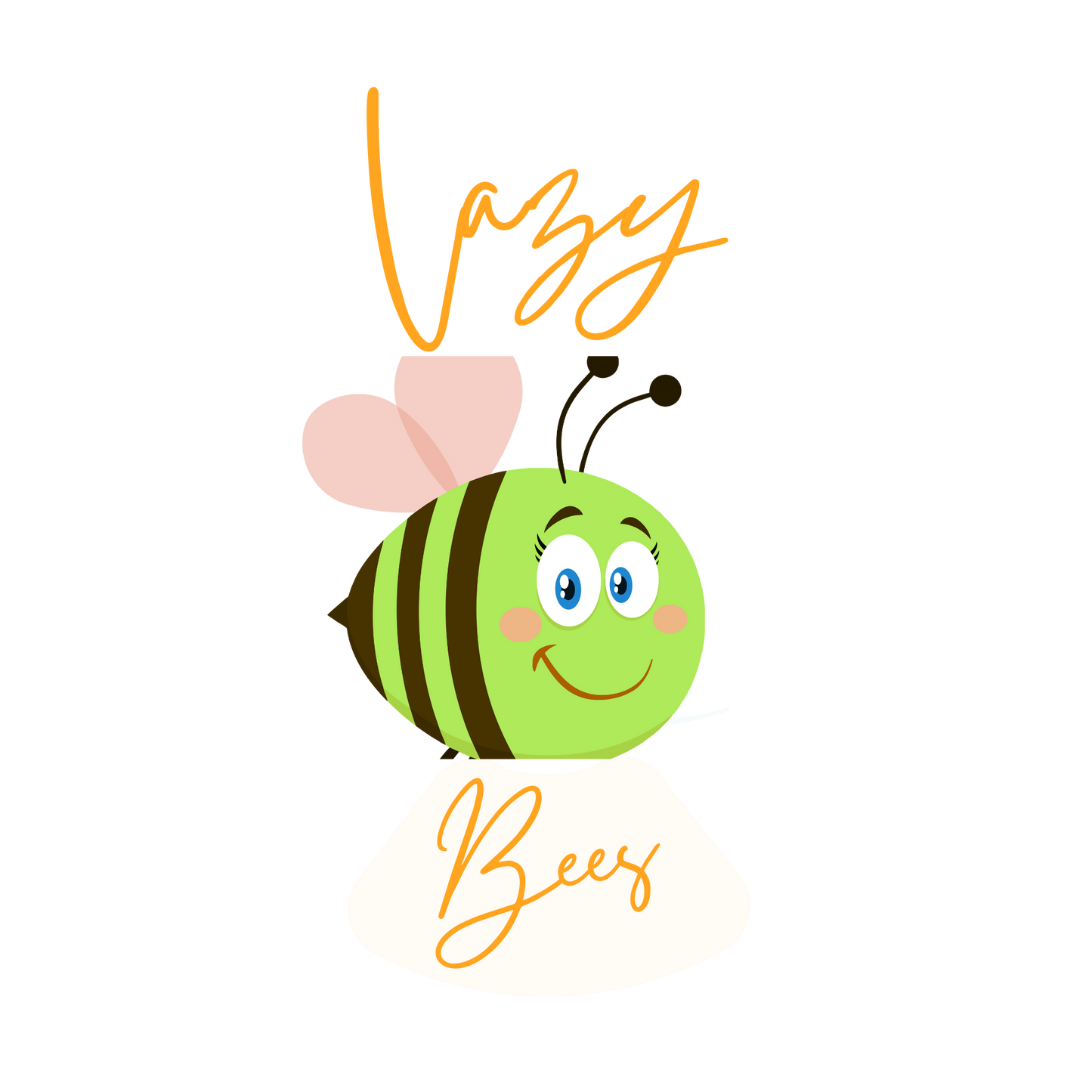 Lazy Bees Unisex Softstyle T-Shirt, Cute Bee Tee, Fun Graphic Shirt, Summer Wear, Gift for Bee Lovers