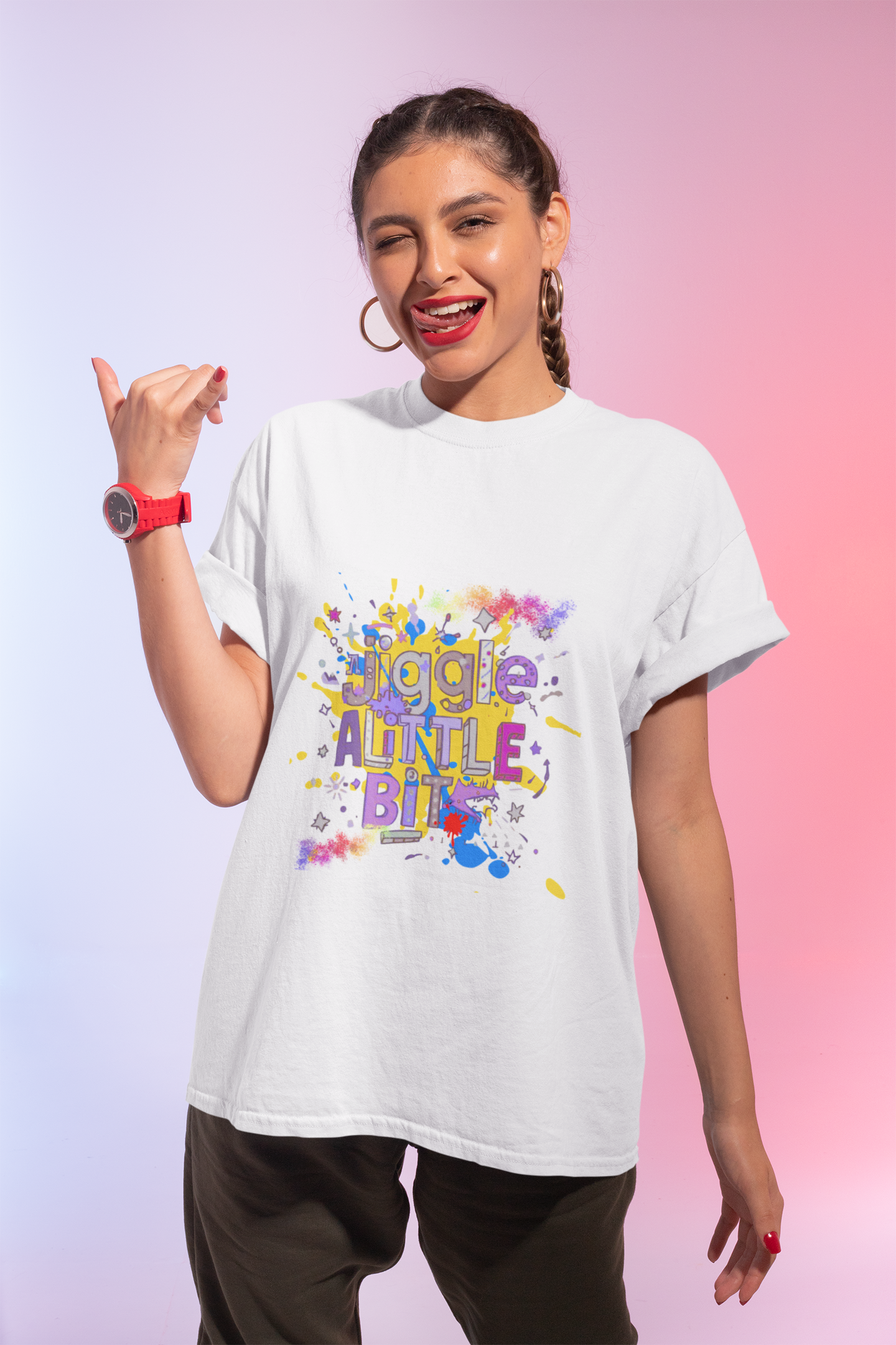 T-Shirt Jiggle With It - Fun and Playful Unisex TShirt