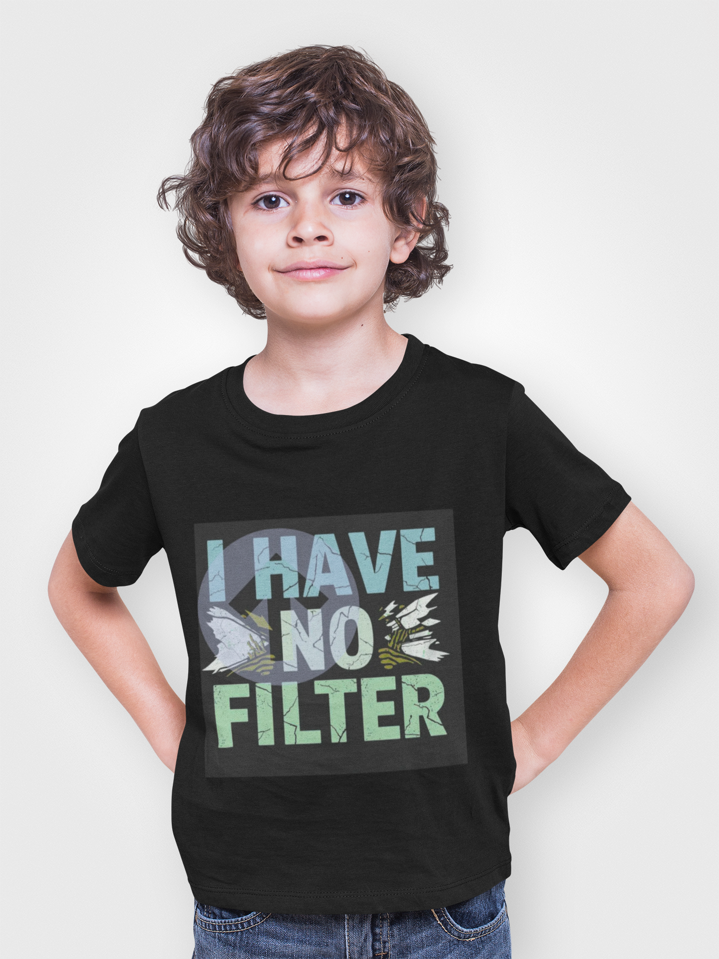 I Have No Filter Unisex Heavy Cotton Tee | Casual Graphic Shirt