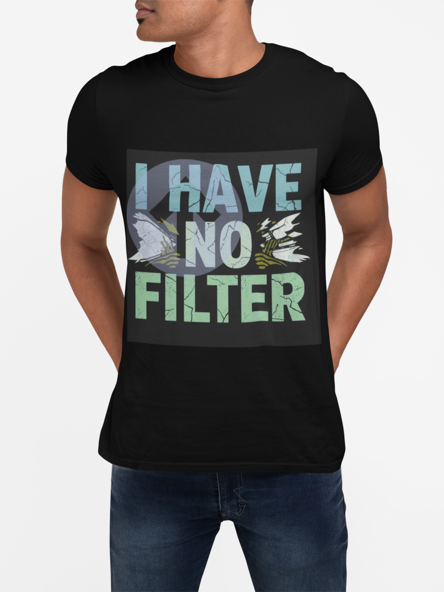 I Have No Filter Unisex Heavy Cotton Tee | Casual Graphic Shirt