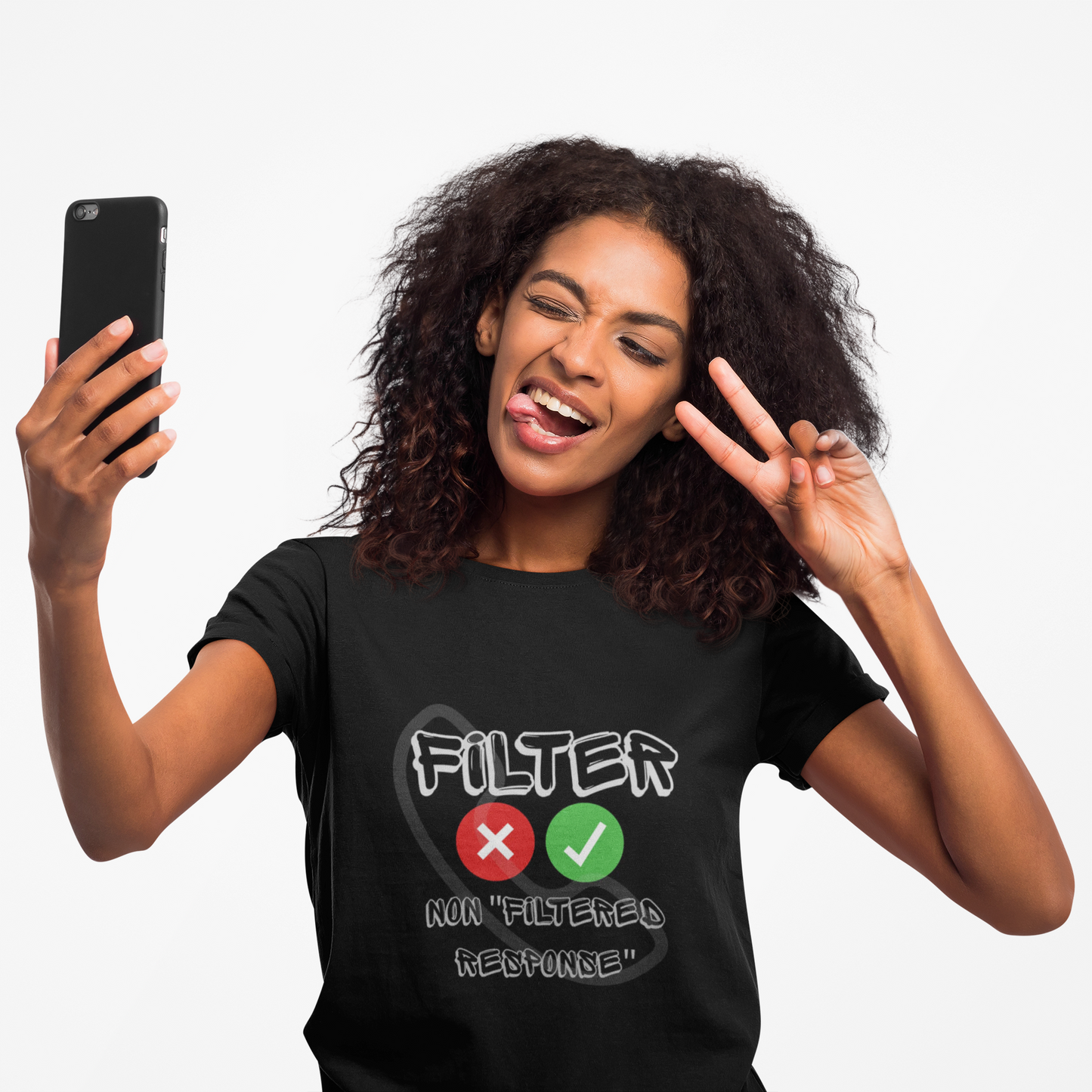 Filter Graphic T-Shirt, Casual Wear