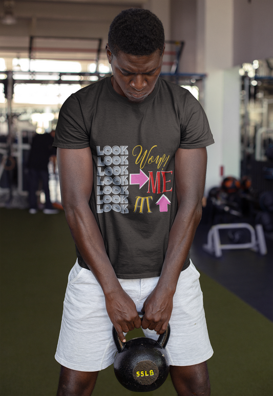 Look at Me Fun Graphic T-Shirt, Trendy Casual Wear, Fashion