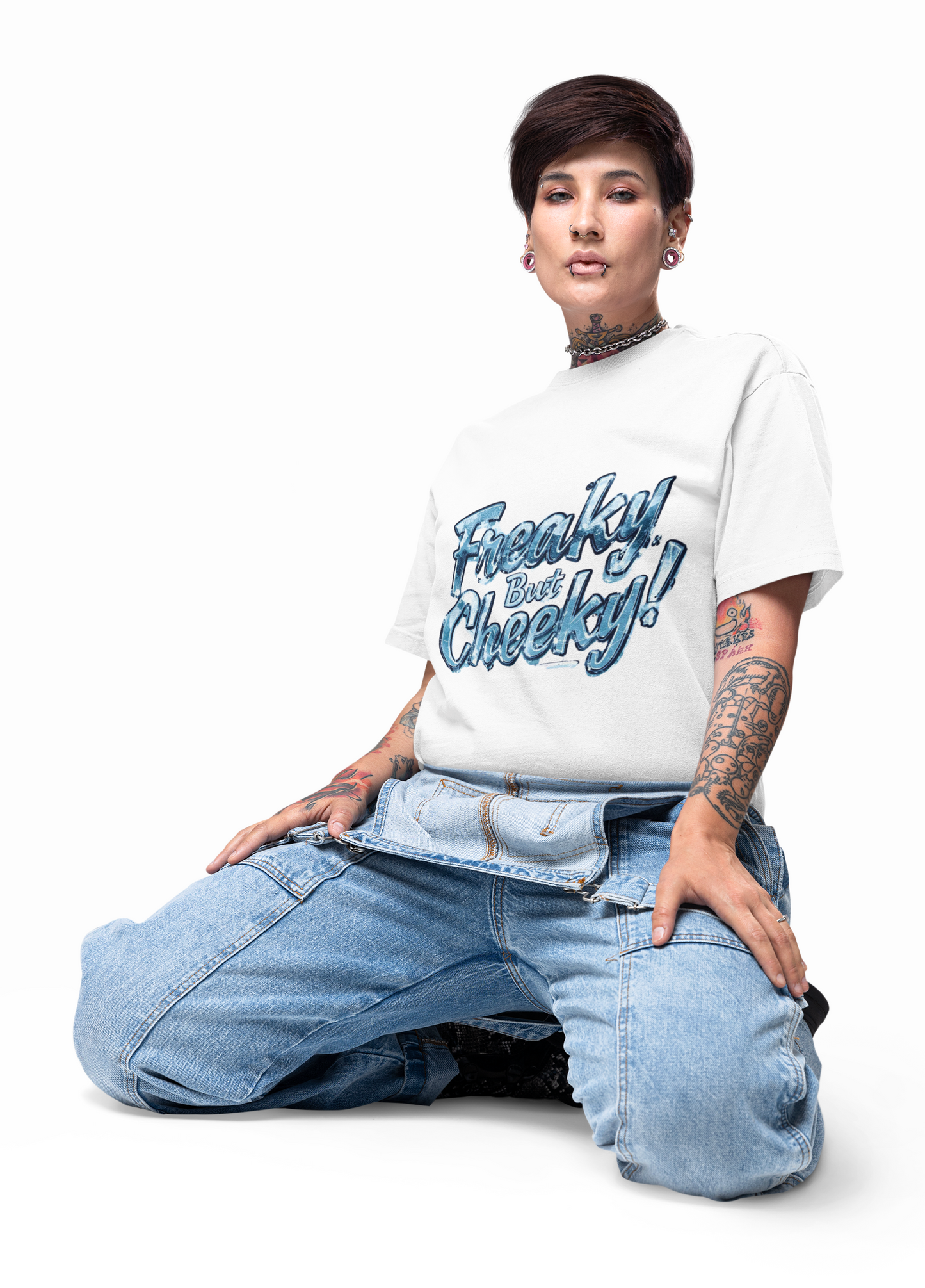 Freaky But Cheeky Unisex Softstyle T-Shirt
