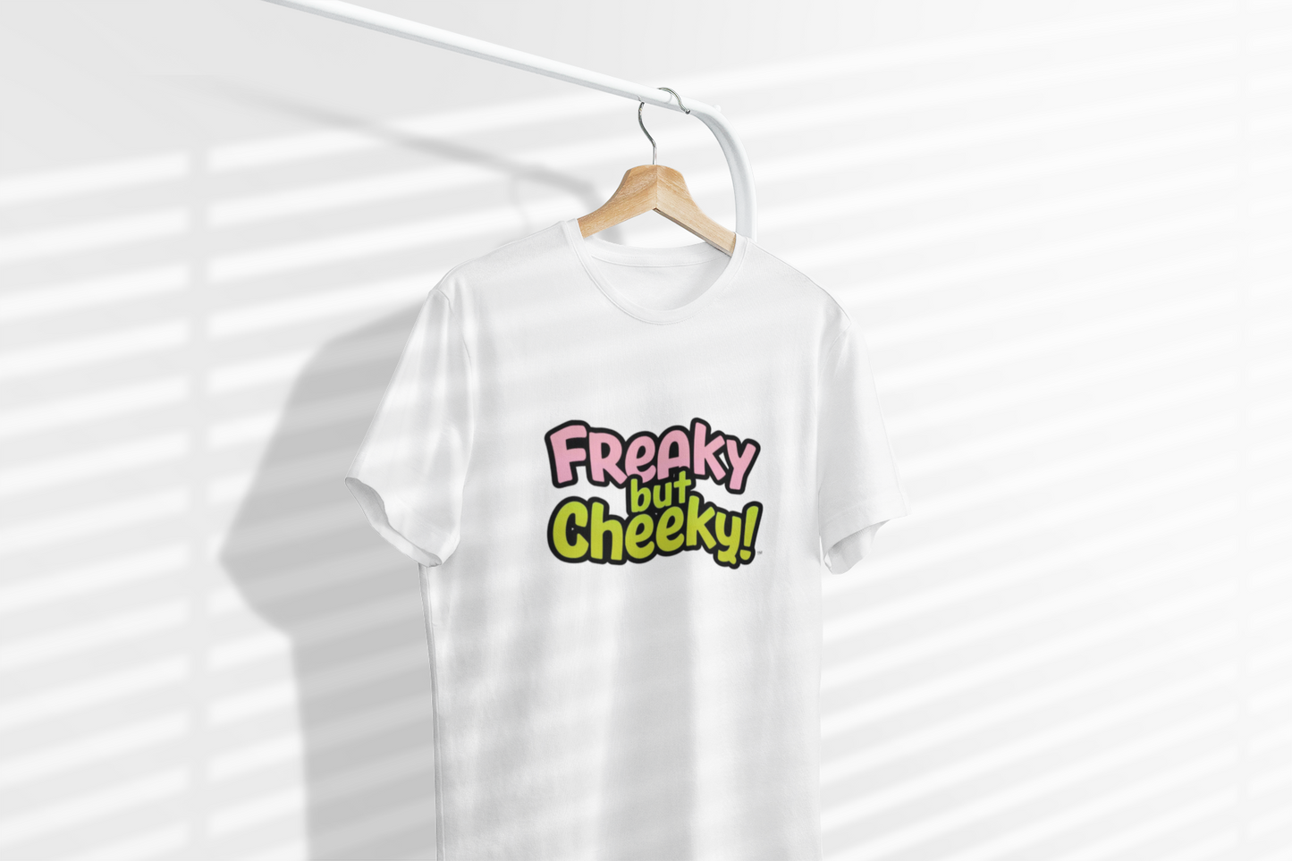 Freaky but Cheeky T-Shirt - Fun Graphic Tee