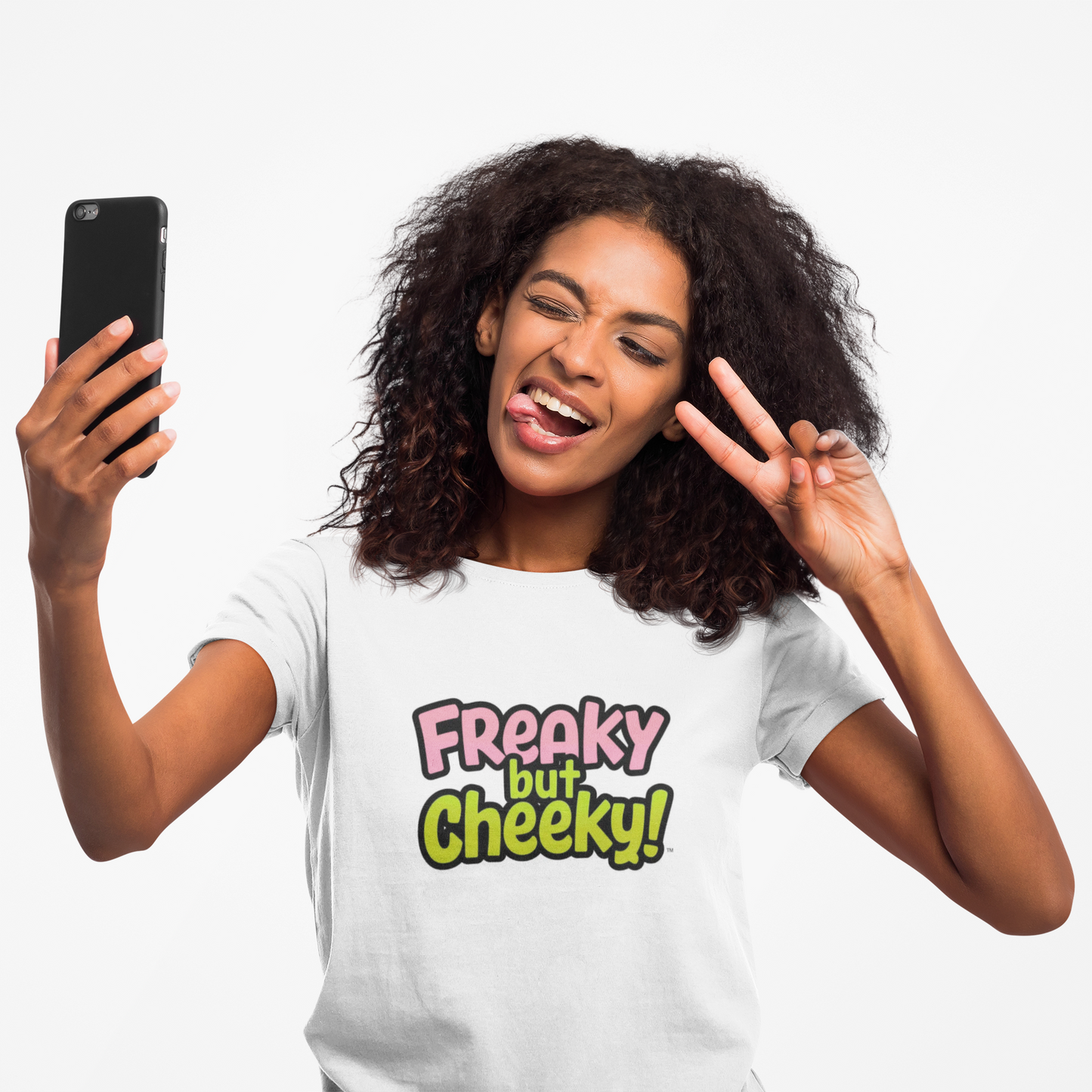 Freaky but Cheeky T-Shirt - Fun Graphic Tee