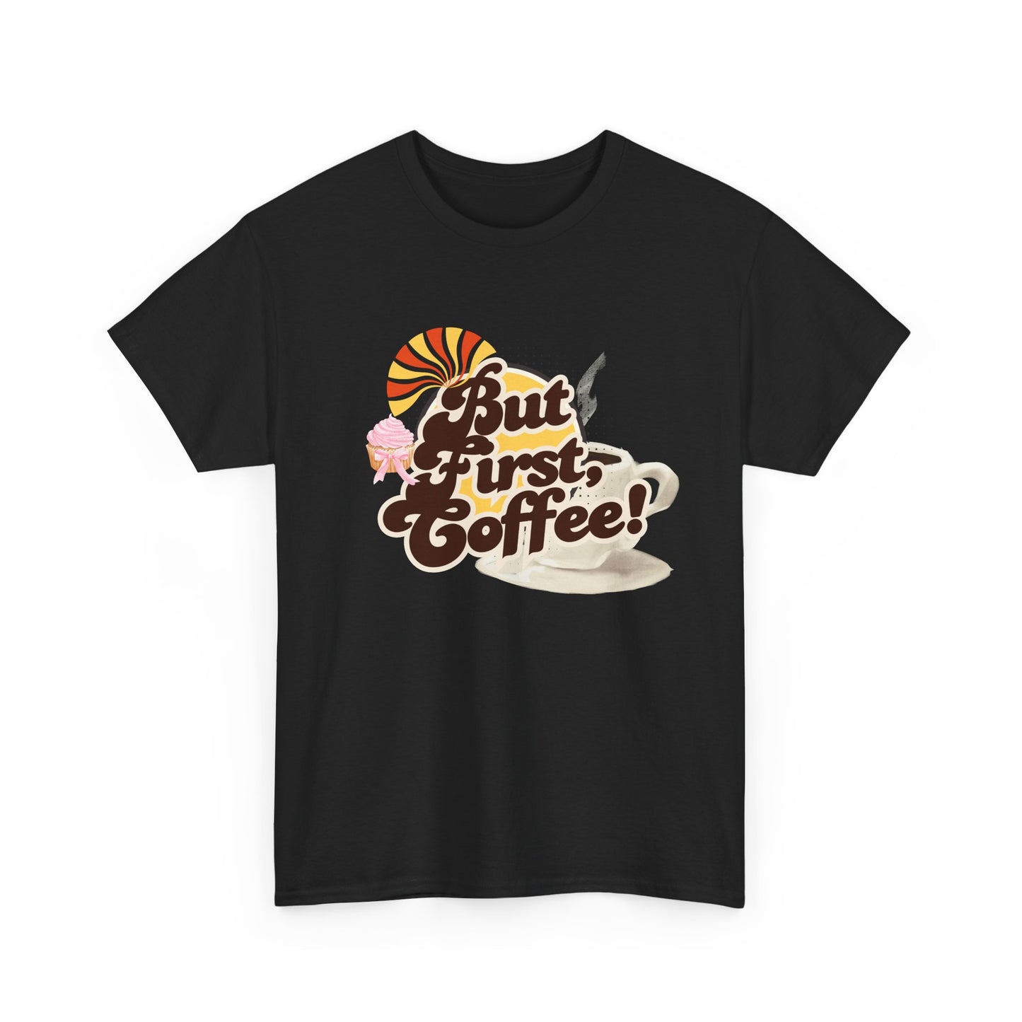 Coffee Lover Unisex Heavy Cotton Coffee T-Shirt,