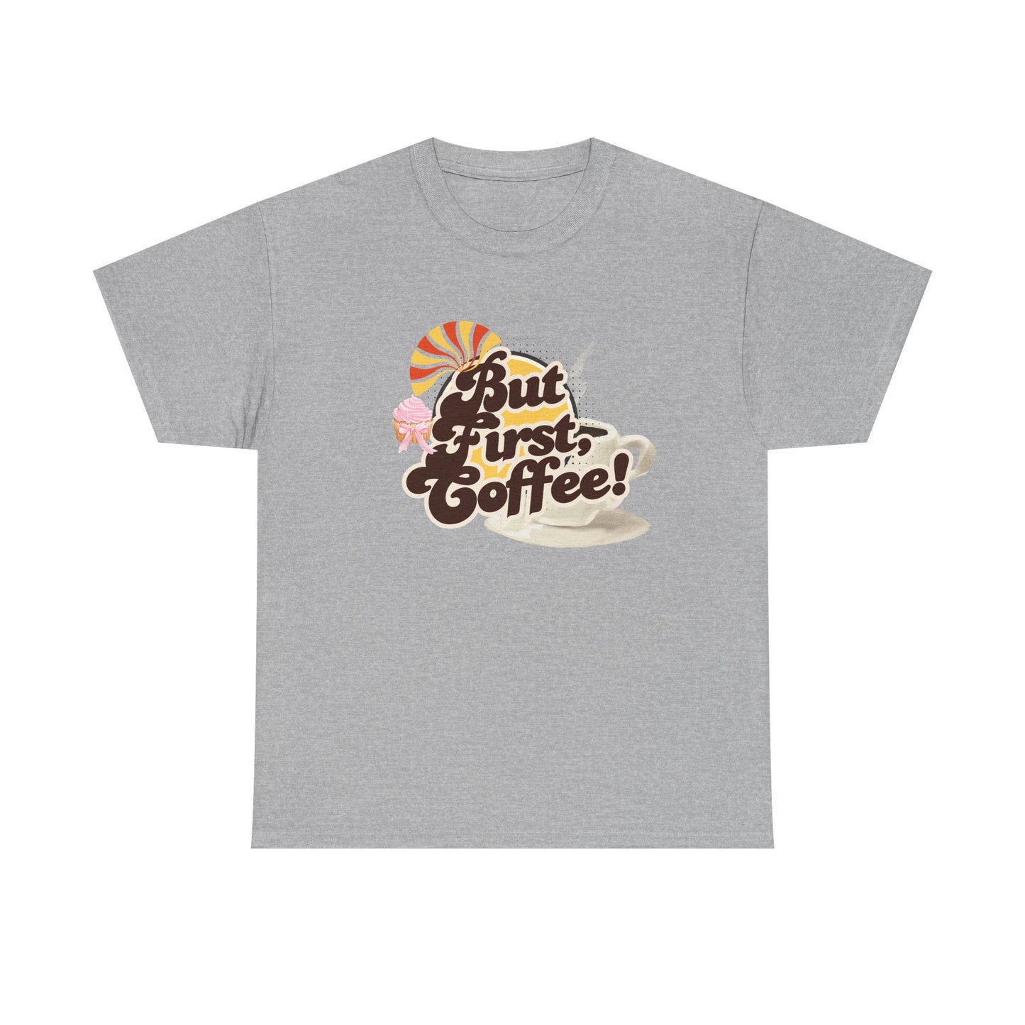Coffee Lover Unisex Heavy Cotton Coffee T-Shirt,