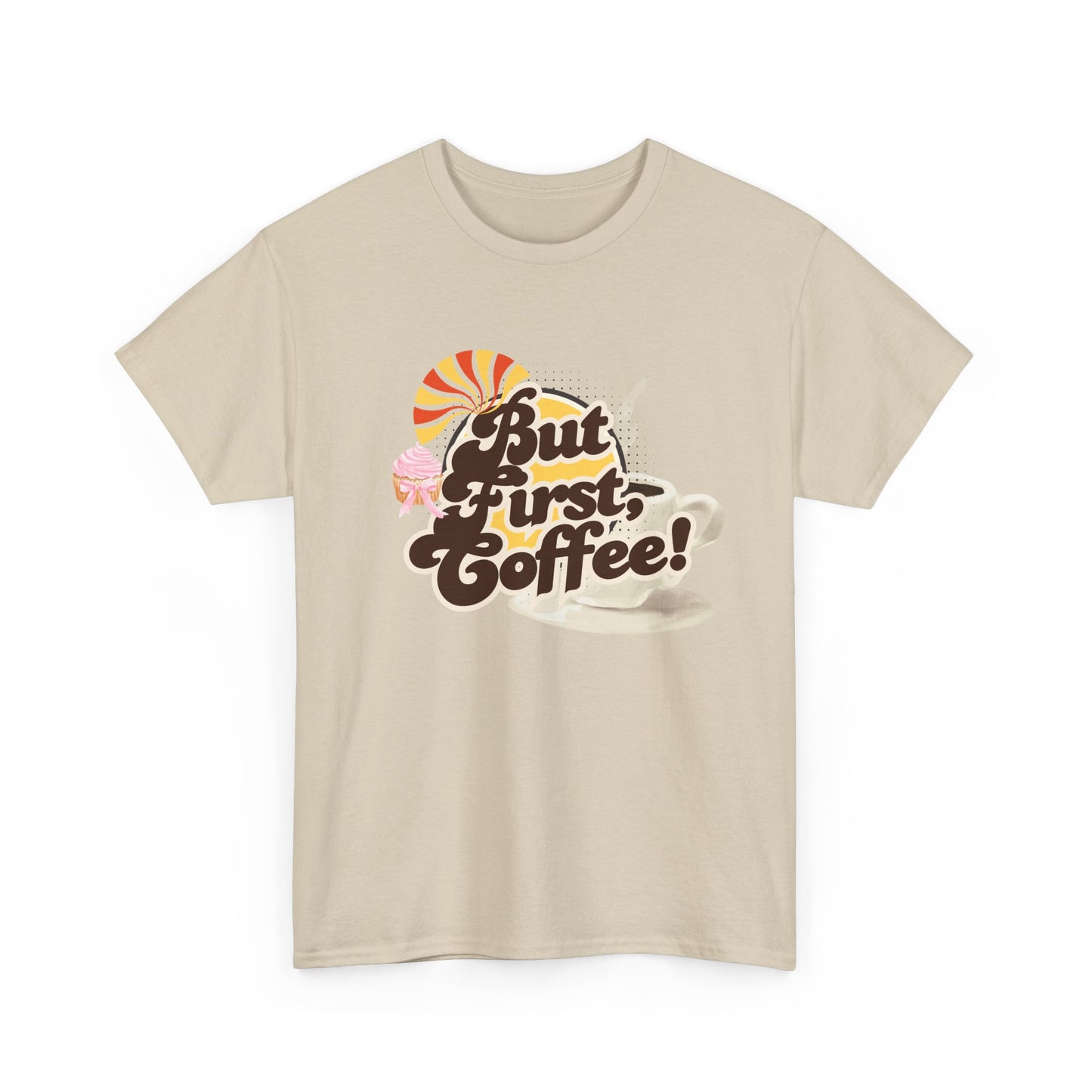 Coffee Lover Unisex Heavy Cotton Coffee T-Shirt,