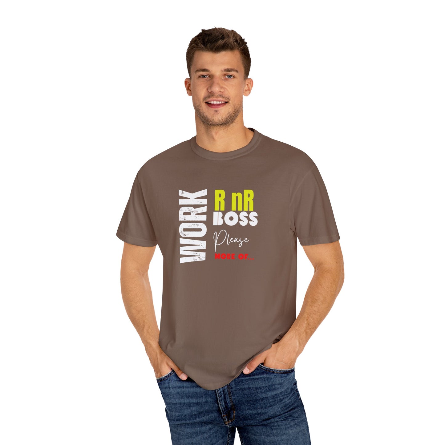 Work RnR Boss Unisex Fun Quote T-Shirt