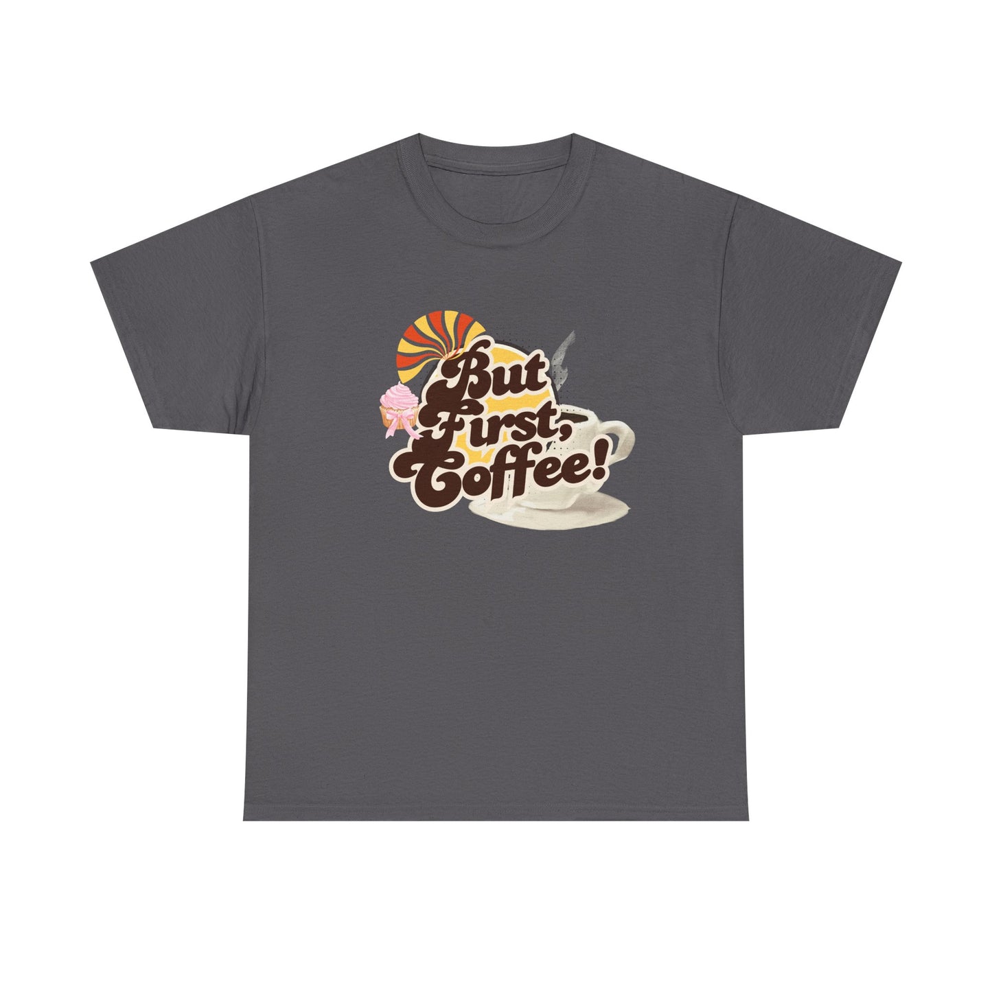Coffee Lover Unisex Heavy Cotton Coffee T-Shirt,