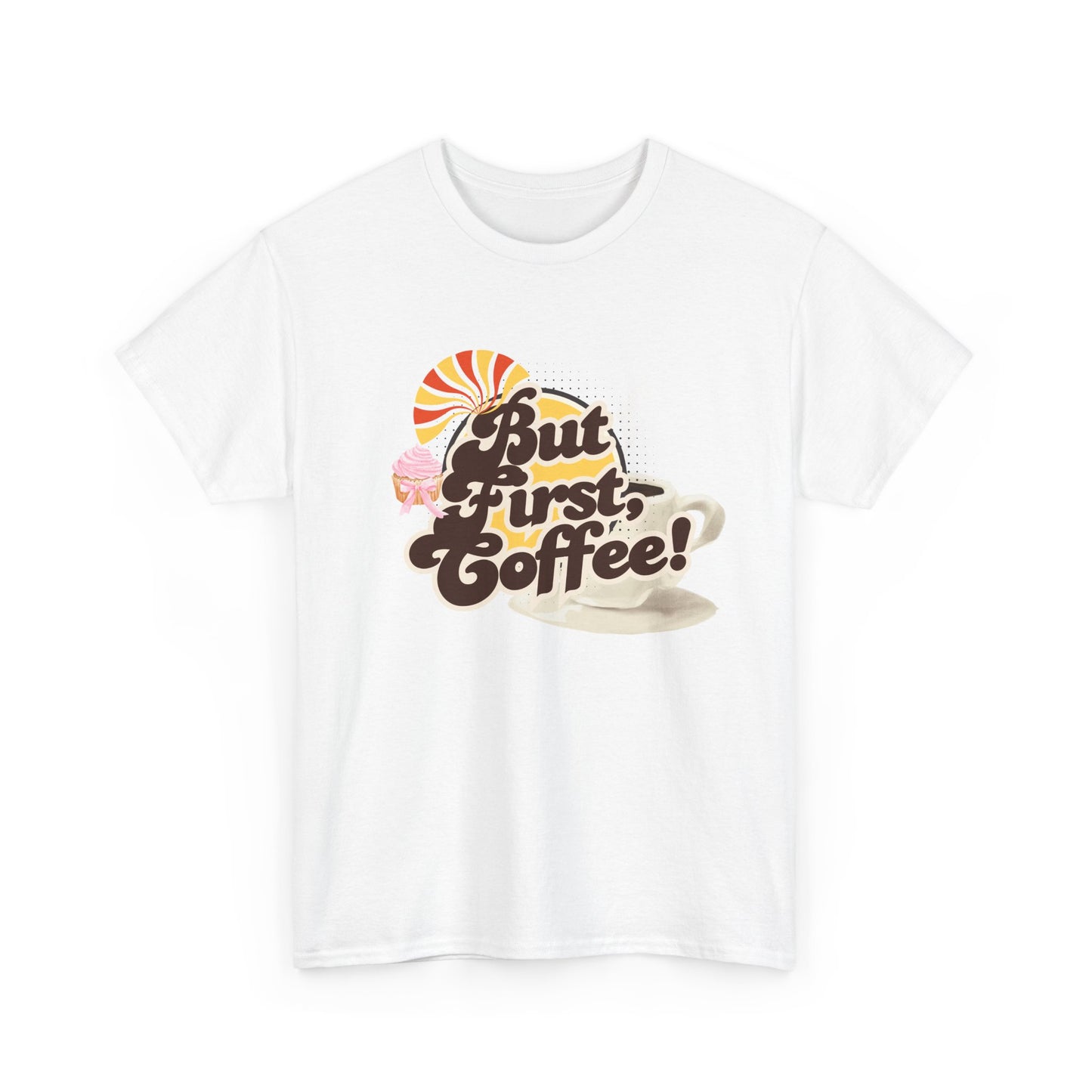 Coffee Lover Unisex Heavy Cotton Coffee T-Shirt,