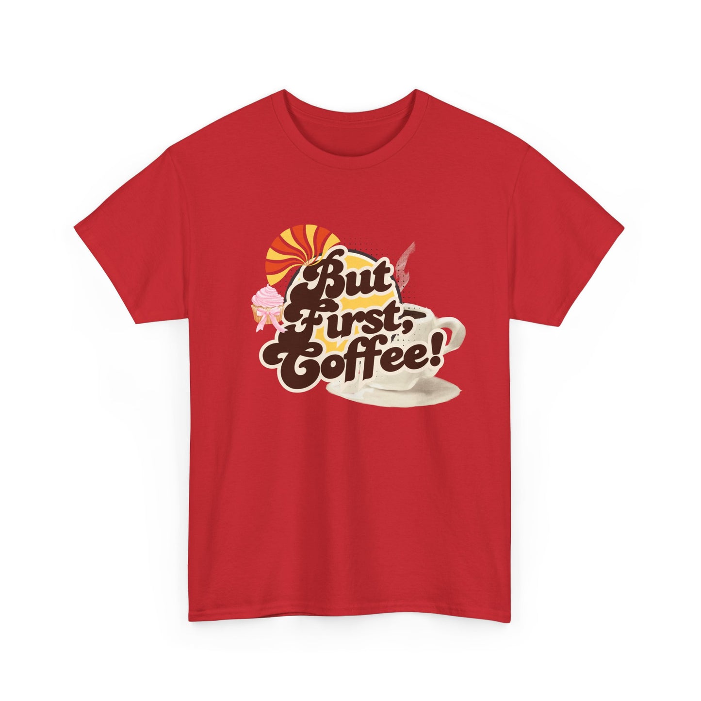 Coffee Lover Unisex Heavy Cotton Coffee T-Shirt,