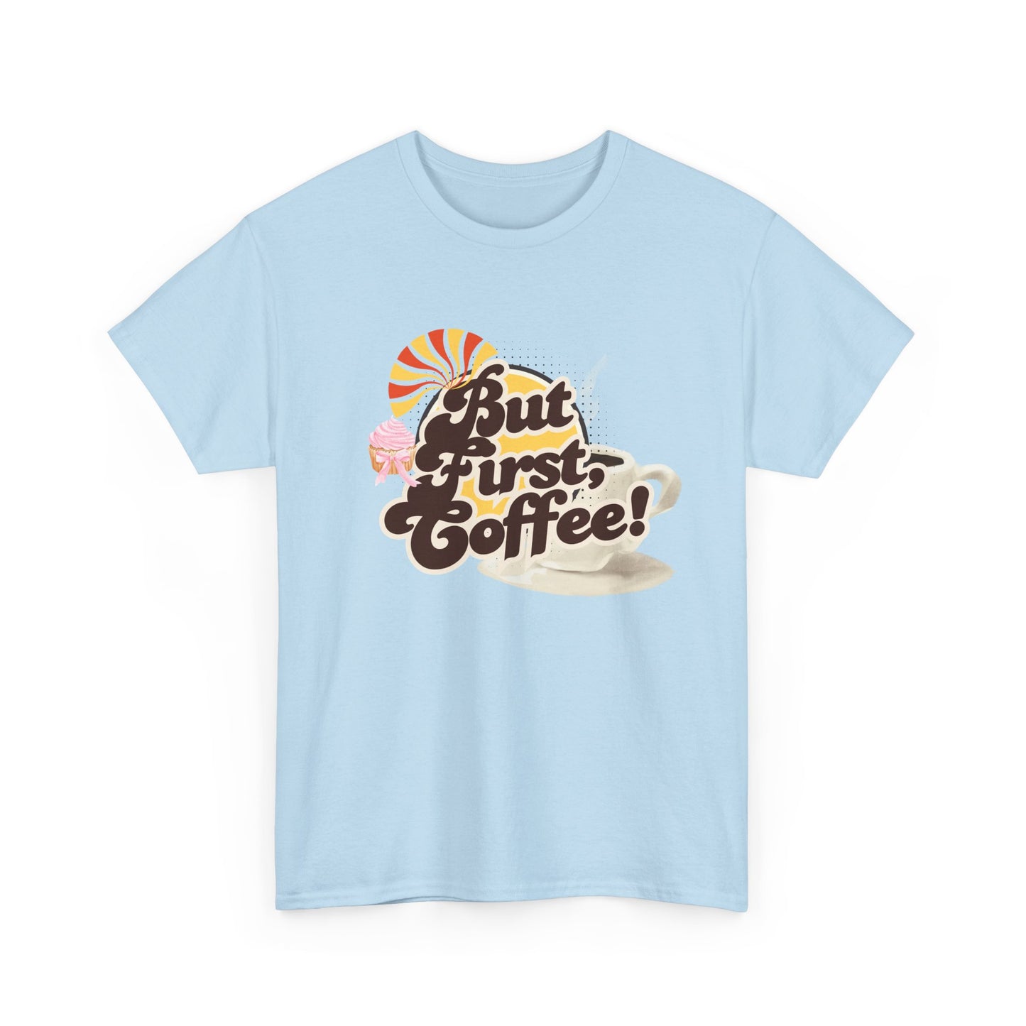 Coffee Lover Unisex Heavy Cotton Coffee T-Shirt,