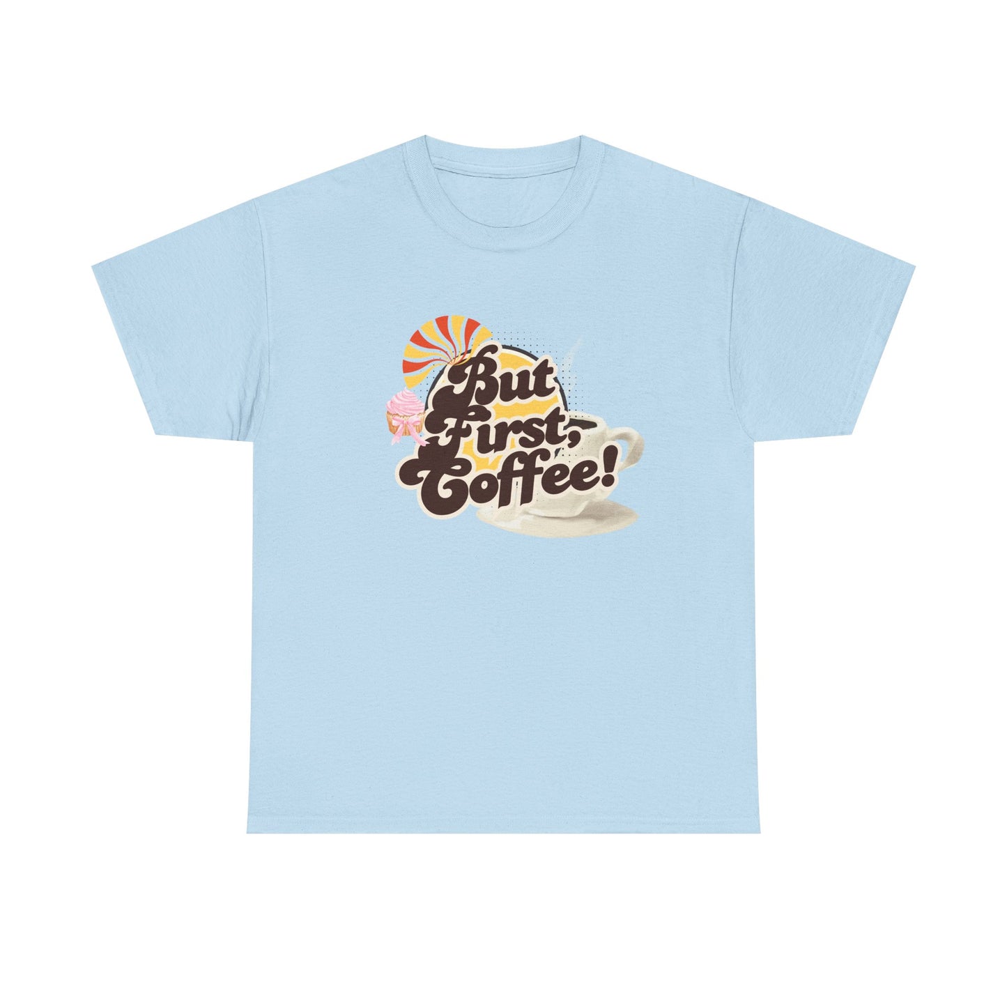 Coffee Lover Unisex Heavy Cotton Coffee T-Shirt,