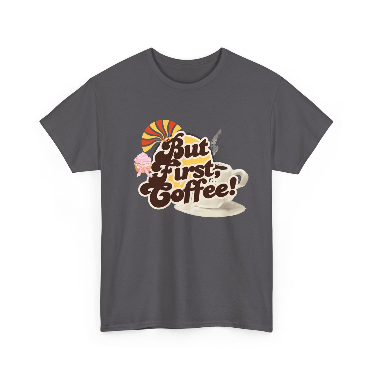 Coffee Lover Unisex Heavy Cotton Coffee T-Shirt,