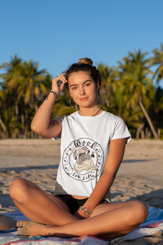 funny Pug Dog themed Tshirt Unisex